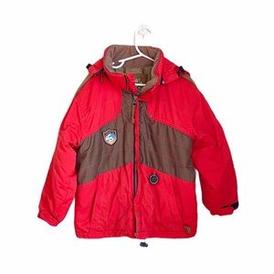 Obermeyer I-Grow Boys Ski Snowboarding Snow Jacket Size 5